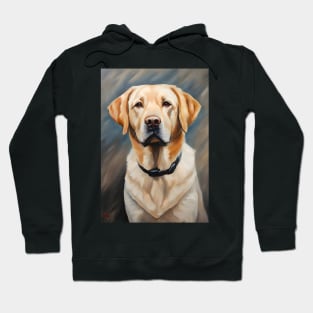 Labrador Retriever Dog Breed Oil Painting Hoodie